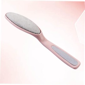 BIUDECO 1pc Stainless Steel Foot Scrub Brush Dual-sided Exfoliator for Dead Skin and Callus Removal Portable Foot Care Tool Random Color for Men and Women