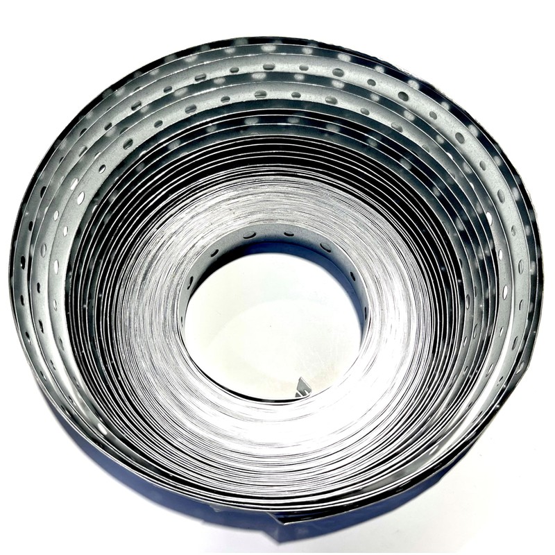 Kompell Aire Galvanized Steel Hanger Strap, 26 Gauge 3/4" x
