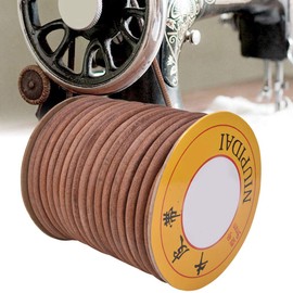 Leather Belt Treadle Parts Sewing Machine Leather Belt 20m Sewing Machine Multi Function Cowhide Belt (9mm)