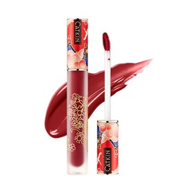 CATKIN Liquid Lipstick Lip Gloss Lightness Pretty Semimatte Waterproof Long Lasting Satin Nourish Moisturizing Smooth Soft (C05)