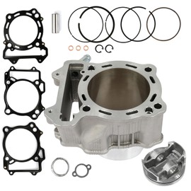 OCPTY Cylinder Piston Gasket Top End Kit for SUZUKI LTZ 400 2003-2013 for Suzuki DR-Z400 2000-2015 for Kawasaki KFX400 2003-2006 Cylinder Piston Ring Gasket OE 11191-13E00 1241-29F00
