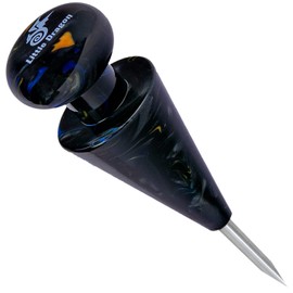 Shisha Phunnel Plug with Hole Punch 2-in-1 – Elegant Epoxy Resin with Stainless Steel Hole Punch for Easy Head Construction – Fits Any Phunnel Thanks to Conical Shape – High-Quality Shisha Accessories