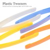 Totority Plastic Tweezers for Kids 20 Pcs Tweezers Discovery Collection
