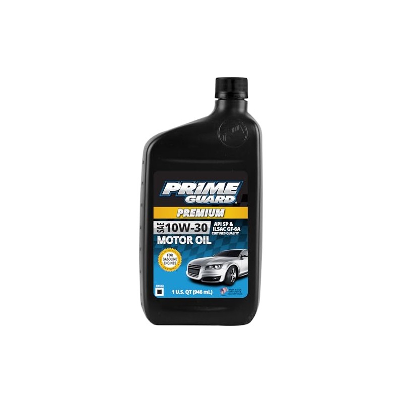 Prime Guard Premium SAE 10W-30 Motor Oil - 1 Quart