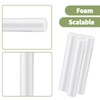 4PCS 15.7 Inch Foam Cylinders for Crafts Foam Tube White