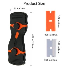 Ceramic Hob Scraper, Glass Scraper, Hob Scraper, Glass Scraper, Hob Scraper for Kitchen and Household