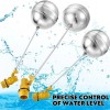 Unbranded 2 Pack Float Valve for Water Tank Stainless Steel