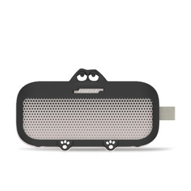 Case for Bose SoundLink Flex (2nd Gen),NOUKAJU Silicone Protective Cover,Drop-Proof,Scratch-Proof,Shock-Proof,Protective Case for Bose SoundLink Flex Portable Bluetooth Speaker 2nd Gen(Black)