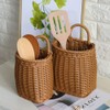 Alipis Hanging Basket Woven Wall Hanging Storage Basket Wall Mounted