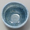 Mino Ware Loose Bowl (with Tea Cup) Pearly Blue Glaze