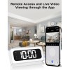 Smart Clock Camera,5G&2.4G WiFi Security Camera Indoor,2K Cameras for Home