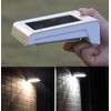 16 LED Waterproof Solar Powered Fence Post Light Motion Sensor