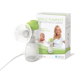 Ardo Single Pumpset für die elektrischen Milchpumpen Calypso und Carum – Sicheres & hygienisches Zubehör zum schnellen Abpumpen von Muttermilch – BPA-frei