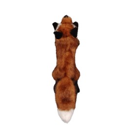 ALL FOR PAWS Squeaky Dog Toys Animal Plush Dog Toy Puppy Toys Interactive Dog Squirrel Plush Toys, Stuffed Animal Toy for Dogs Enrichment Toys Classic - Fox - S for Large Dogs