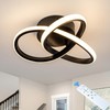 TIAZFCA 10 Inch Modern Ceiling Light, 24W LED Dimmable Ceiling