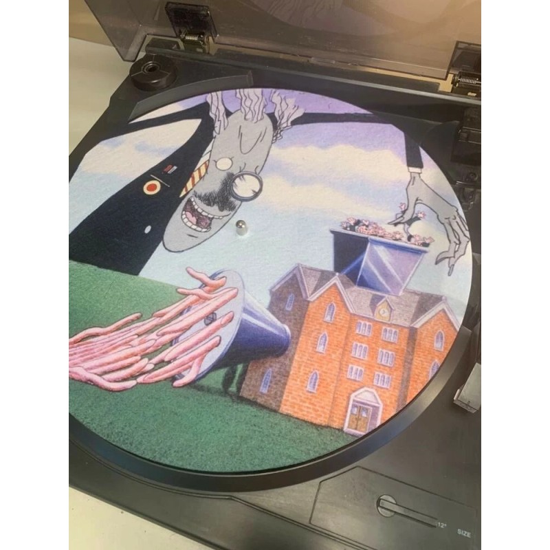 Plastic Waffles Pink Floyd Brick The Wall Slipmat Turntable 12"