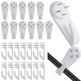 25LB Heavy Duty Picture Hanging Kit 40PCS Wall Photo Frame Art Painting Non-Trace Hardwall Hangers for Cinder Block Hanger Hardware Invisible