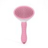 Pet Grooming Brush for Dogs & Cats – One-Button Hair