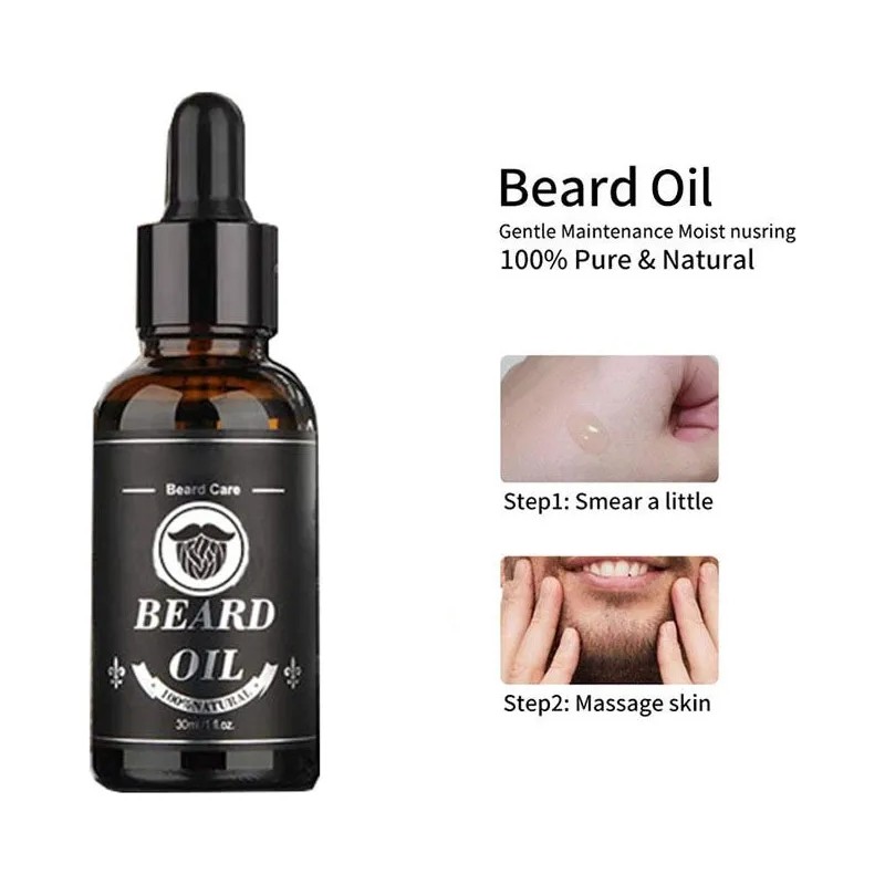 Kit De Crecimiento De Barba E, Potenciador Del Cabello Para