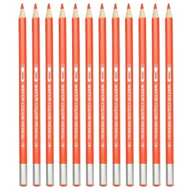 PATIKIL 12 Pieces Set of 12 for Blending, Coloring, Sketching and Painting - Orange Red