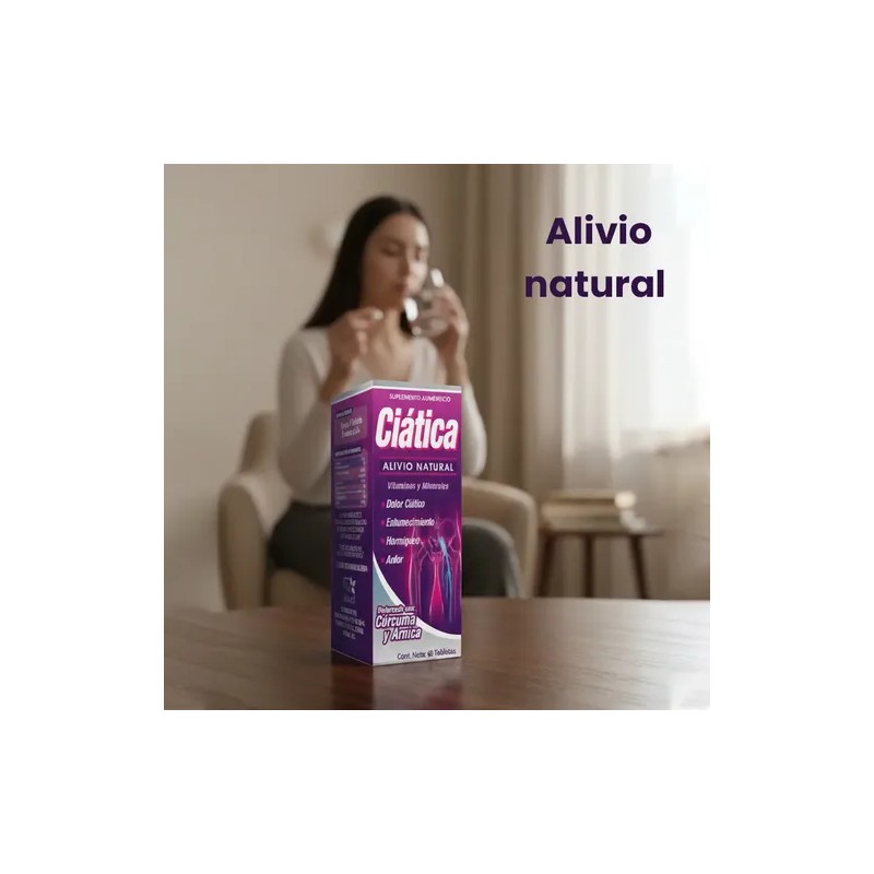 2pack Ciática | Alivio Natural De Dolor Y Nervios |