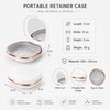 Portable Retainer Case for Aligners – Slim ABS Mouth Guard