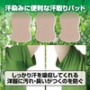 HAMILO Underarm Sweat Absorbing Pad, Sweat Absorption, Odor Resistant, Disposable,