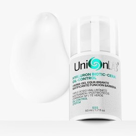 HYALURON BIOTIC-CERA OIL-CONTROL Crema Gel Hidratante Facial para Piel Mixta, Grasa y Sensible | Triple Ácido Hialurónico, Niacinamida, Ceramidas y Po