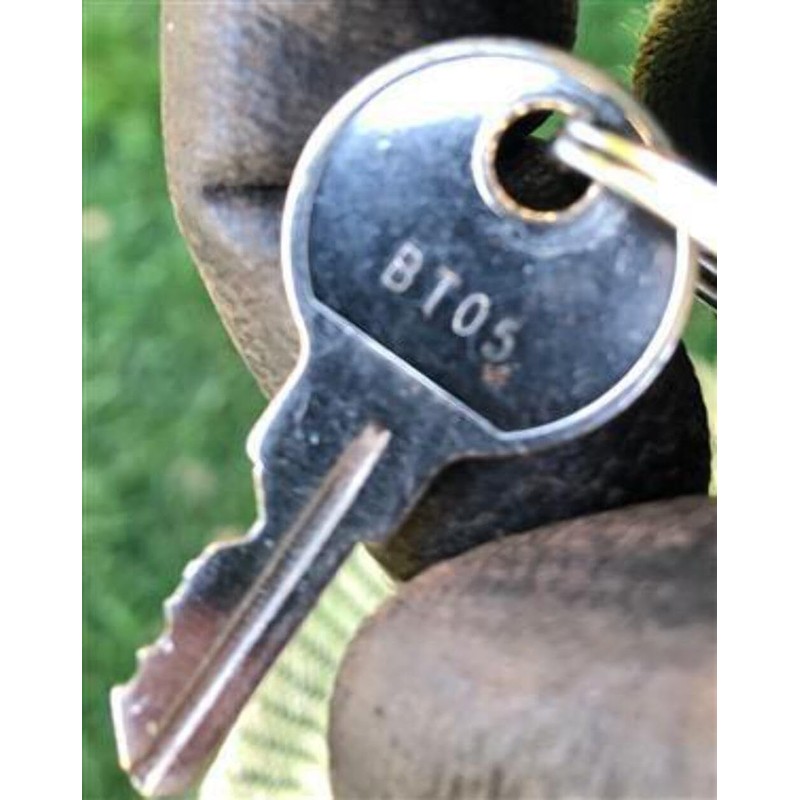 Tuff Shed BT01 - BT50 Toolbox Replacement Key Series BT40