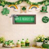 Hekocap St Patricks Day Decor - Wooden Happy St Patricks