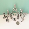 Basic Spirit Woodland Nativity Set (10 Pc) Handcrafted Pewter Figurine
