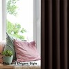 XWZO Opaque Blackout Curtains with Eyelets, 2 Pieces, Curtains with