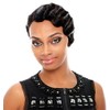 Janet Collection 100% Human Hair (Remy) Mommy Ii Wig (1B)