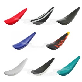 Lowrider ORIGINAL! 26" LOWRIDER BANANA SADDLE VINYL IN 8 DIFDENT COLORS, BIKE SEAT. - Black/White/Stripe