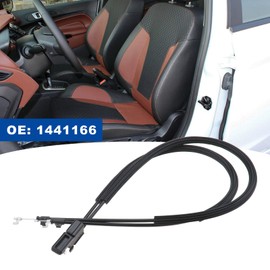 eMagTech 1441166 Right Hand Front Seat Tilt Adjustment Cable Compatible with Fiesta MK5 MK6 2001-2008 Car Accessories Automotive Replacement Parts 80 cm