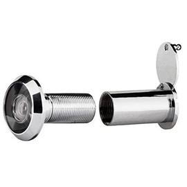 Door Viewer Spy 200° Wide Angle Lens Chrome Chrome 36-60 mm Door Thickness