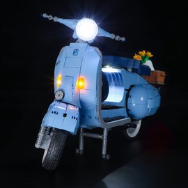 GEAMENT LED Light Set Compatible with Vespa 125 - Lighting Set for Creator 10298 Construction Model (Model Set Not Included)