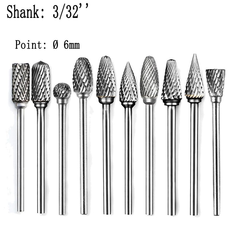 Luo ke 10 Pcs Ø6 x 2.35 mm Aluminum Cutting