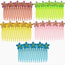 Side Hair Comb for French Twist Bangs Hair Pin Clips Hair Accessories Decorative Comb for Women Kids Girls 5pcs