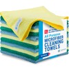 MW Pro Microfiber Cleaning Cloth | Blue, Green, Yellow (12
