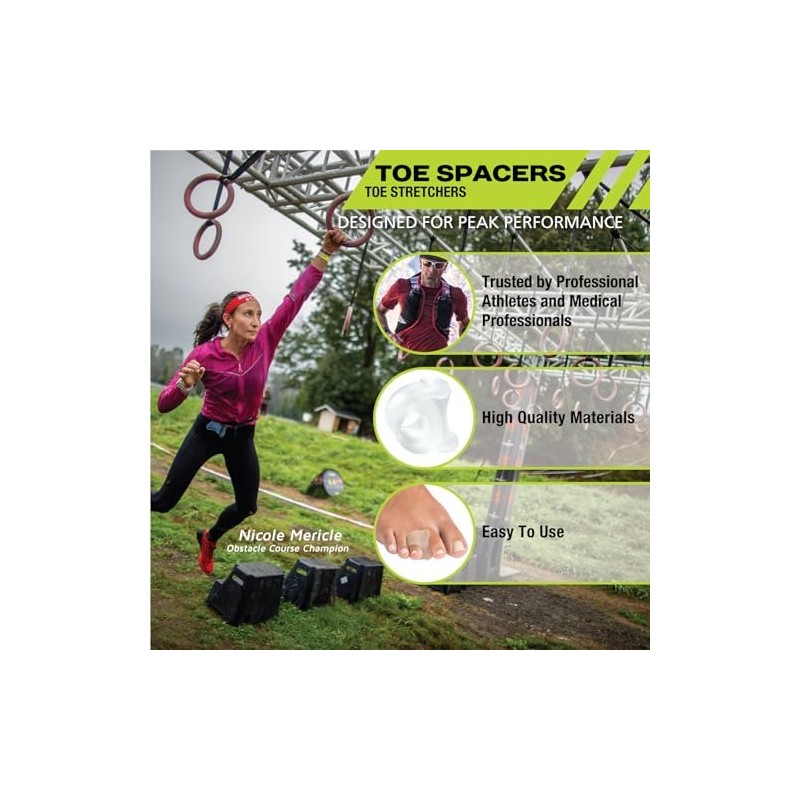 Pro-Tec Toe Relief & Support , 4 Pack Gel Toe