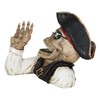 Ebros Gift Bootleg Rum Gold Tooth Pirate Captain Hook Skeleton