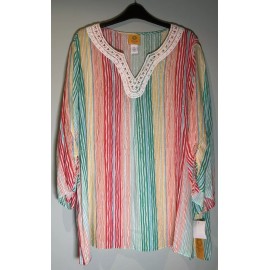 Ruby Rd $69 Ruby Rd Women's Rayon Woven Tunic Top Size 2X