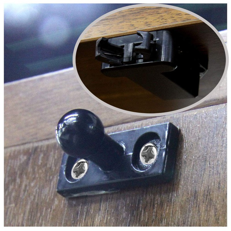 SING F LTD 4X Push to Open Drawer Cabinet Catch