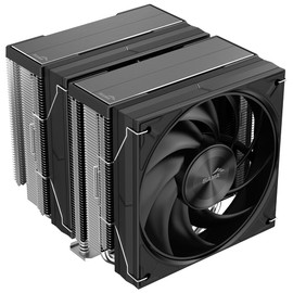 SAMA A60E Premium Dual Tower CPU Air Cooler – Dual 120mm Guide Ring Fans | 6 Heat Pipes, 265W TDP | Intel LGA 115X/1200/1700/1851 & AMD AM4/AM5 | High Performance with Brushed Metal Top Cover