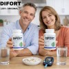4pc Difort 240 Capsulas Reduce El Azúcar En La Sangre                                                                                                 