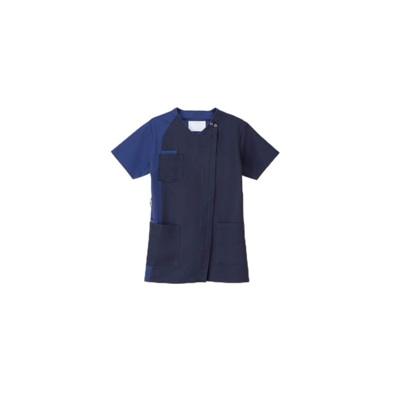 Nagayleben Unisex Scrub RT-5407 (M) Navy+Royal Blue