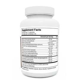 Hair Formula - 90 Vitamin Capsules for Hair, Skin, & Nails