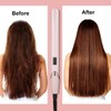 Hair Straightener 2 in 1 Temperature Adjustable Hair Straightening Curler