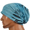 HISSHE Jersey Cool Slouch Skull Beanie Cap Vintage Stripe Thin